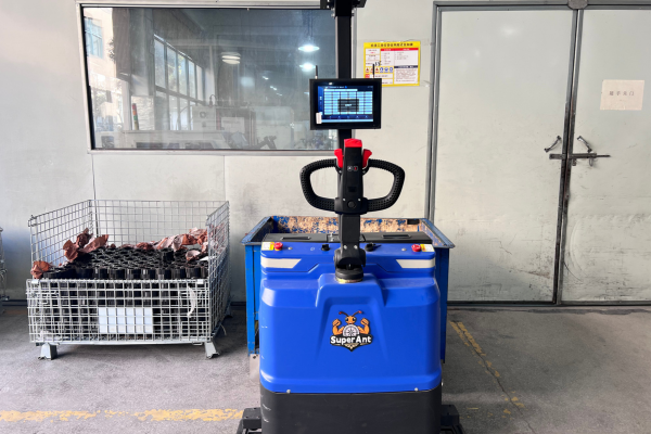 Driving Efficiency: How AGV Forklifts Revolutionized an Auto Accessory Company's Operations